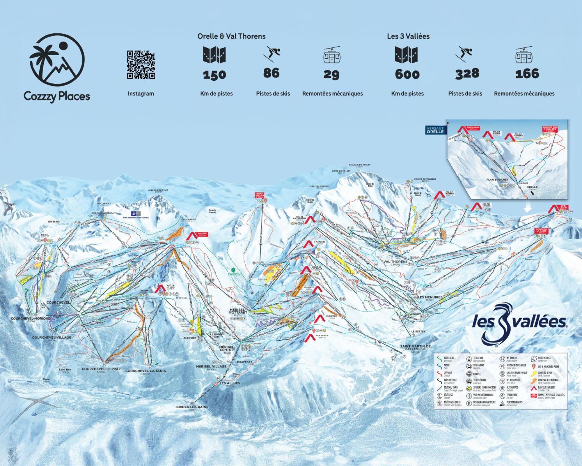 Cozyloge, Orelle & Les 3 Vallees 외부 사진